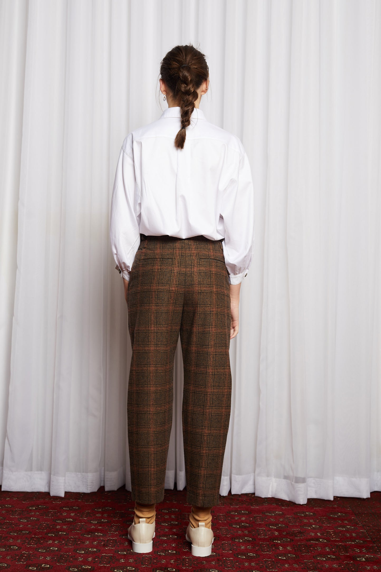 CULT CLASSIC PANT - BROWN CHECK