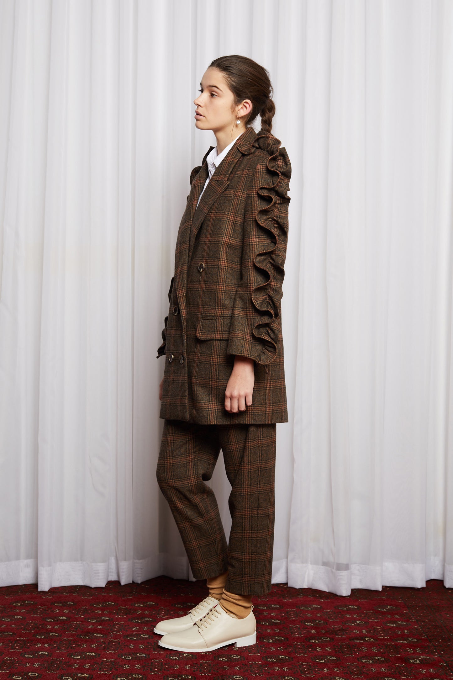 CULT CLASSIC BLAZER - BROWN CHECK