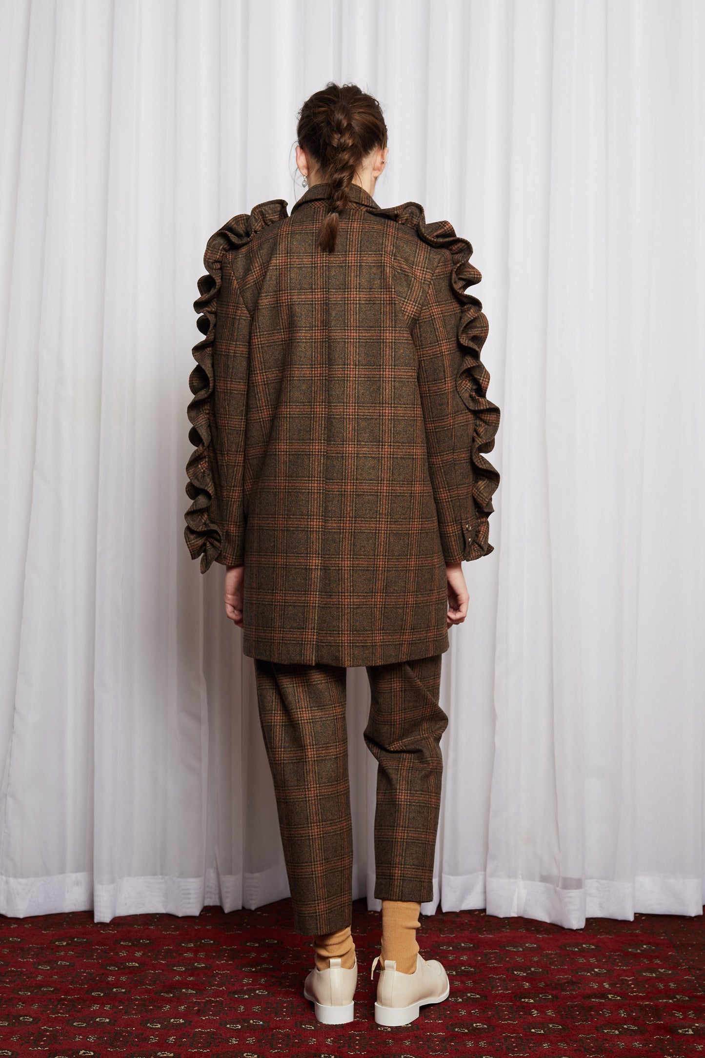 CULT CLASSIC BLAZER - BROWN CHECK