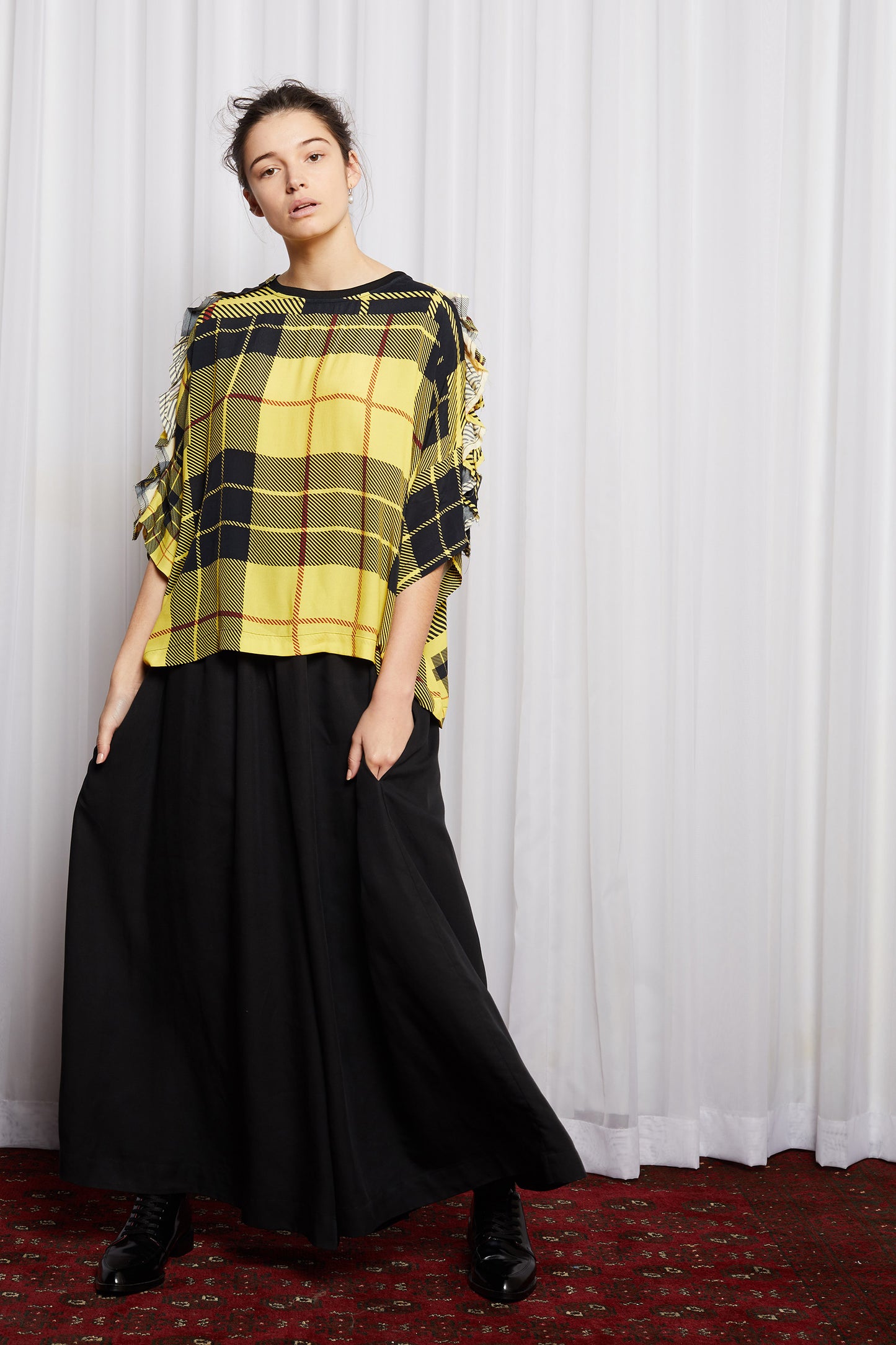 DREAMSCAPE T - DISRUPTION PLAID