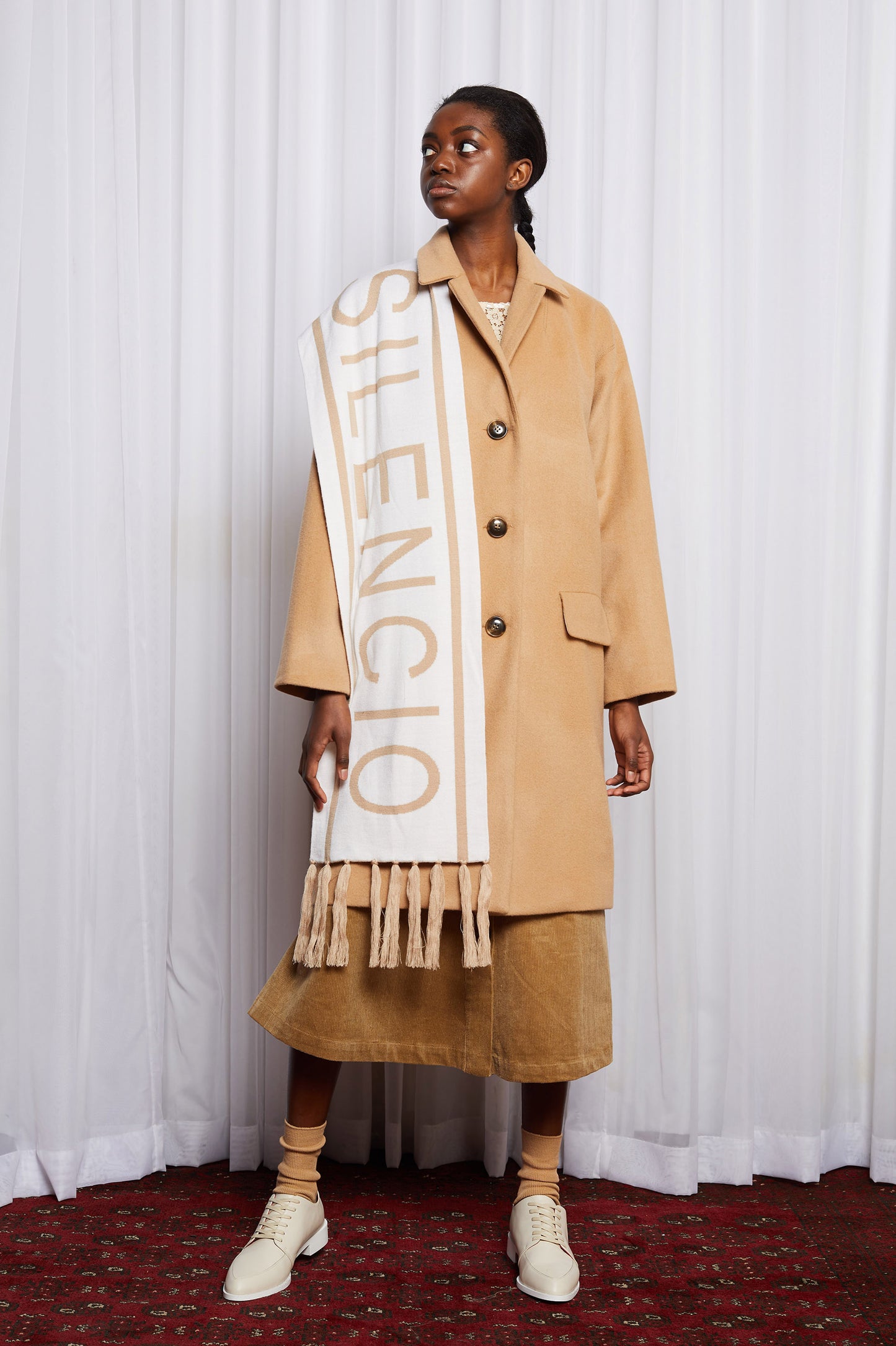 LYNCH COAT - CAMEL WOOL