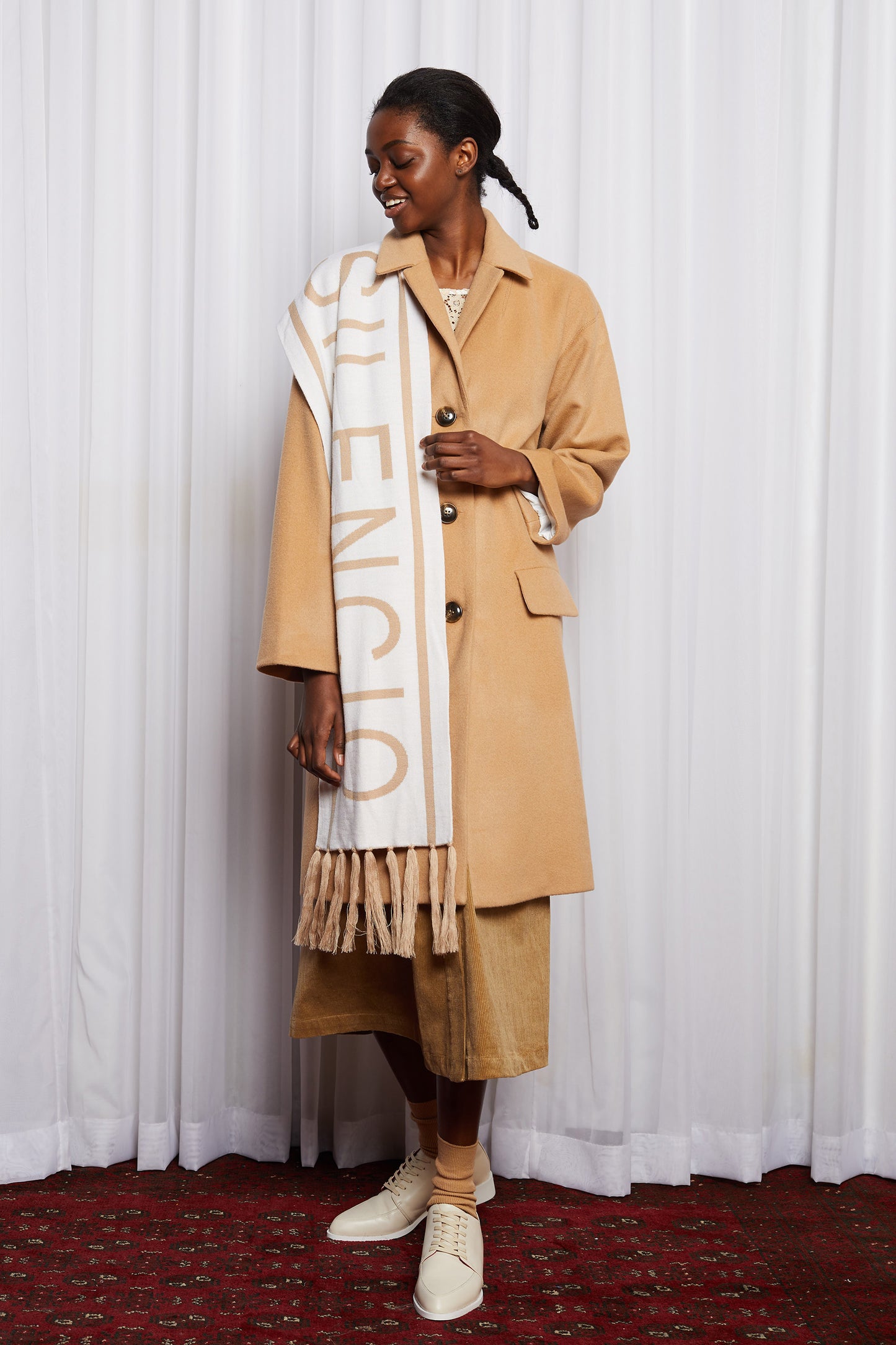 LYNCH COAT - CAMEL WOOL