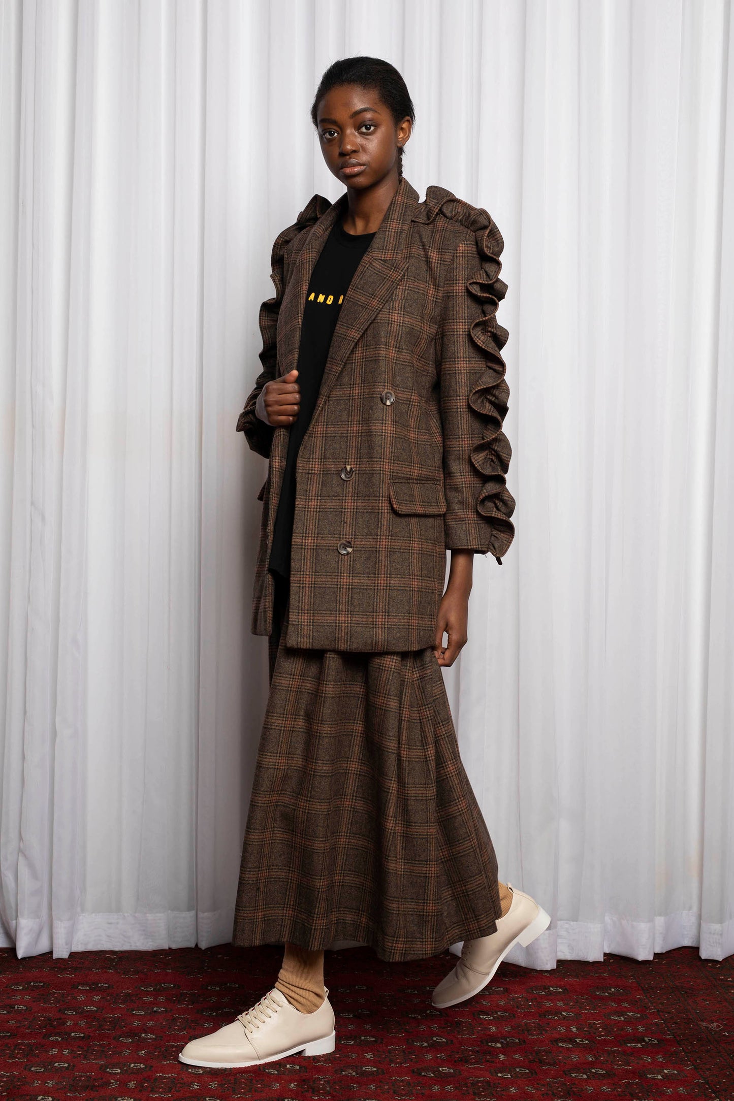 CULT CLASSIC BLAZER - BROWN CHECK