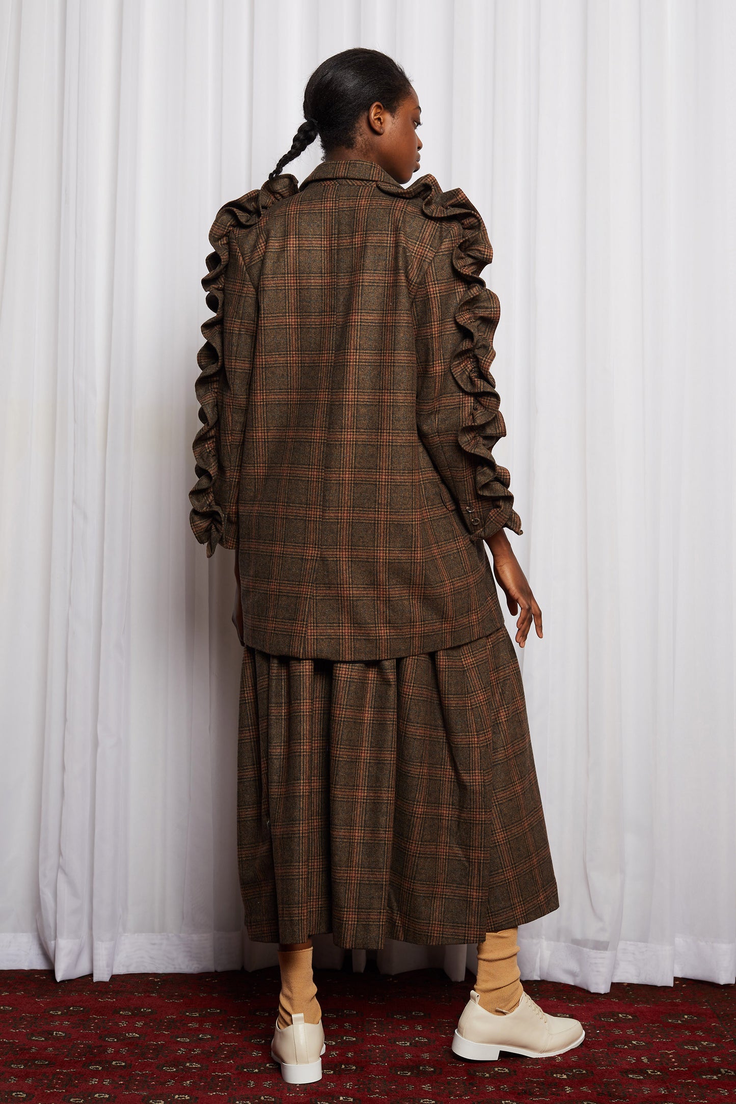 CULT CLASSIC BLAZER - BROWN CHECK