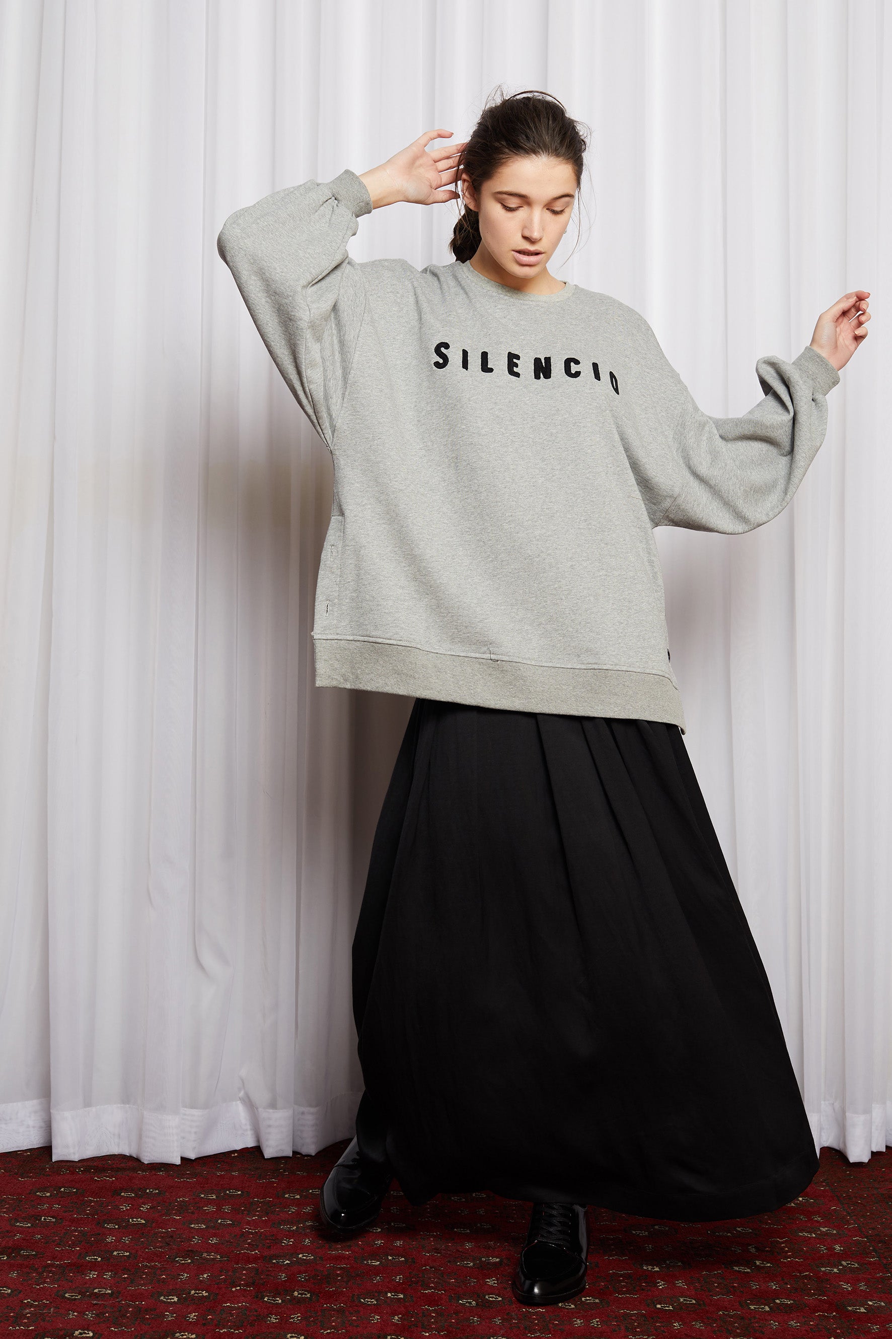 SILENCIO SWEAT - GREY MARLE