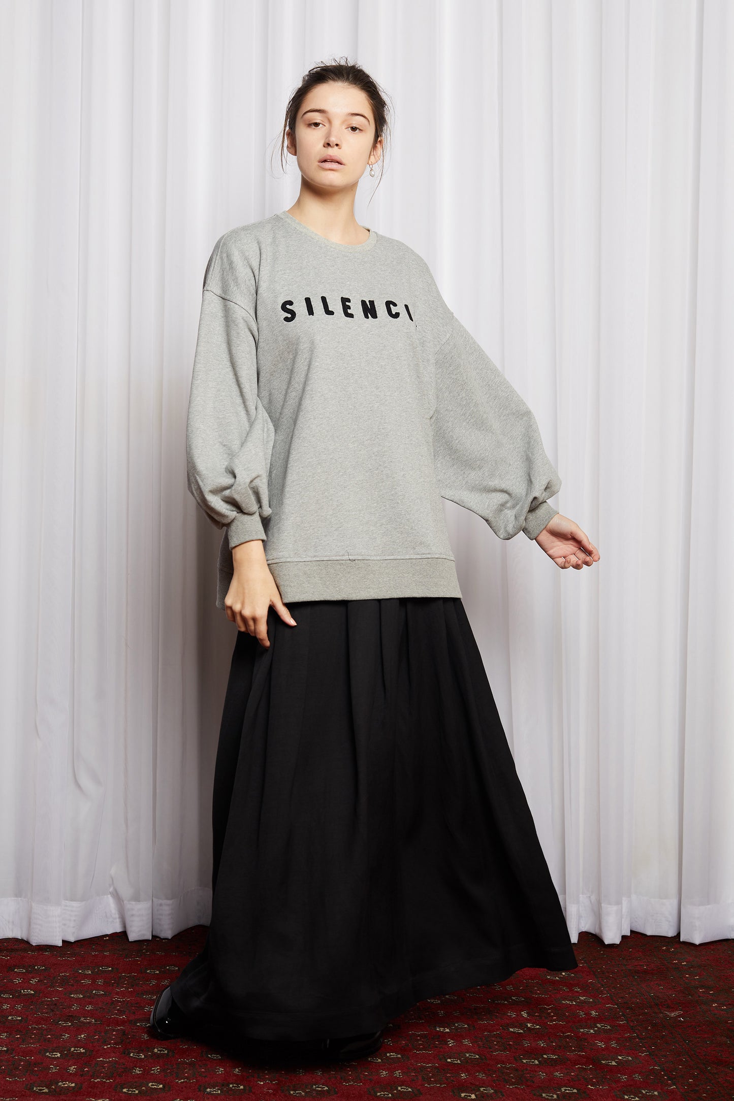 SILENCIO SWEAT - GREY MARLE