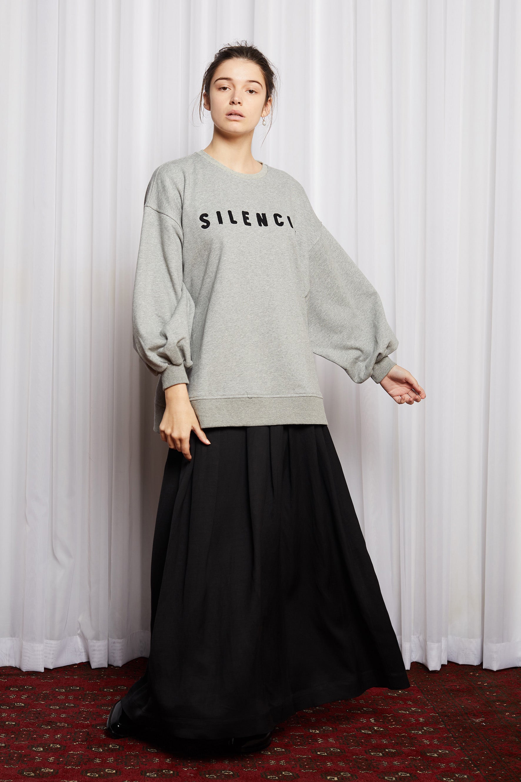 SILENCIO SWEAT - GREY MARLE