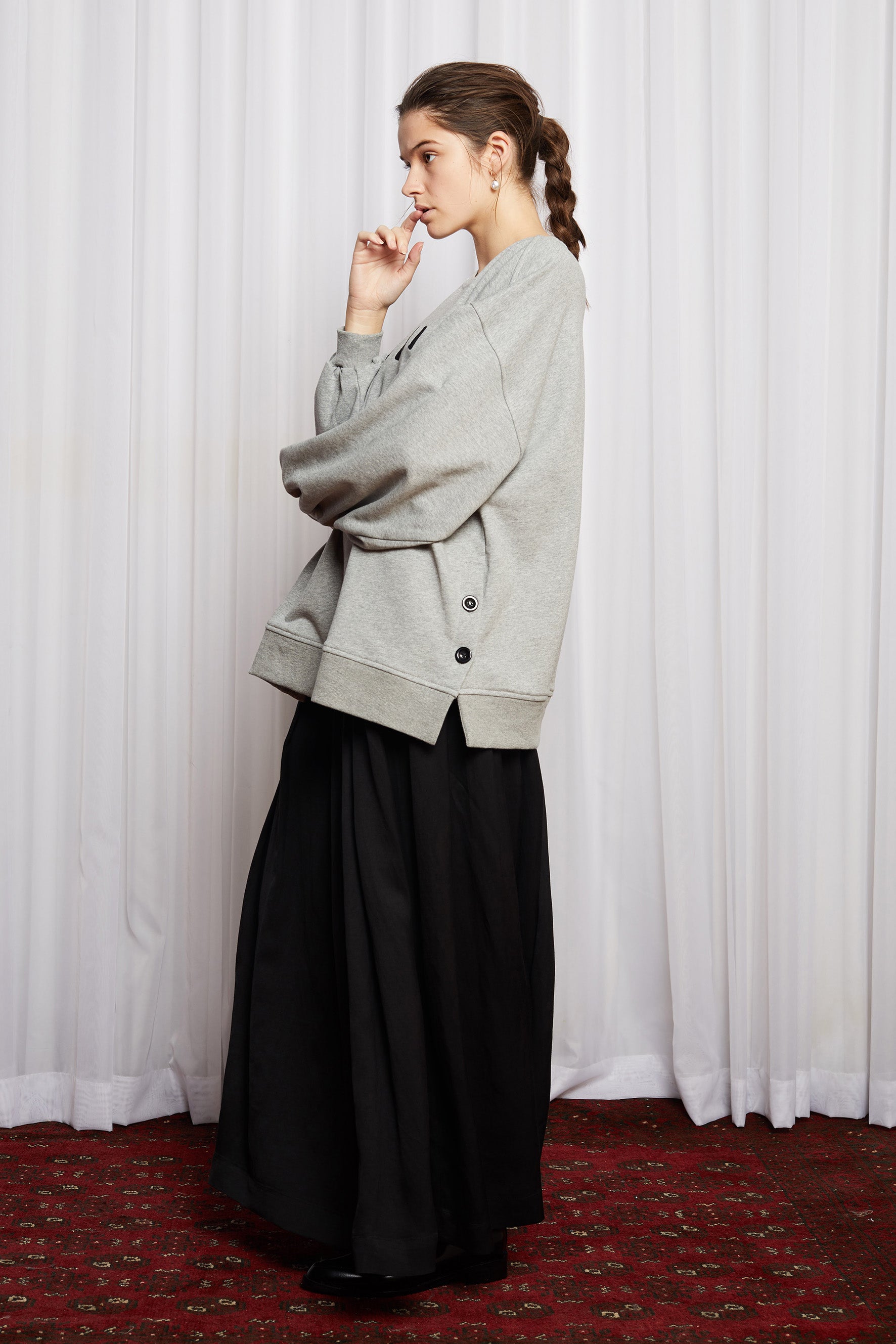 SILENCIO SWEAT - GREY MARLE