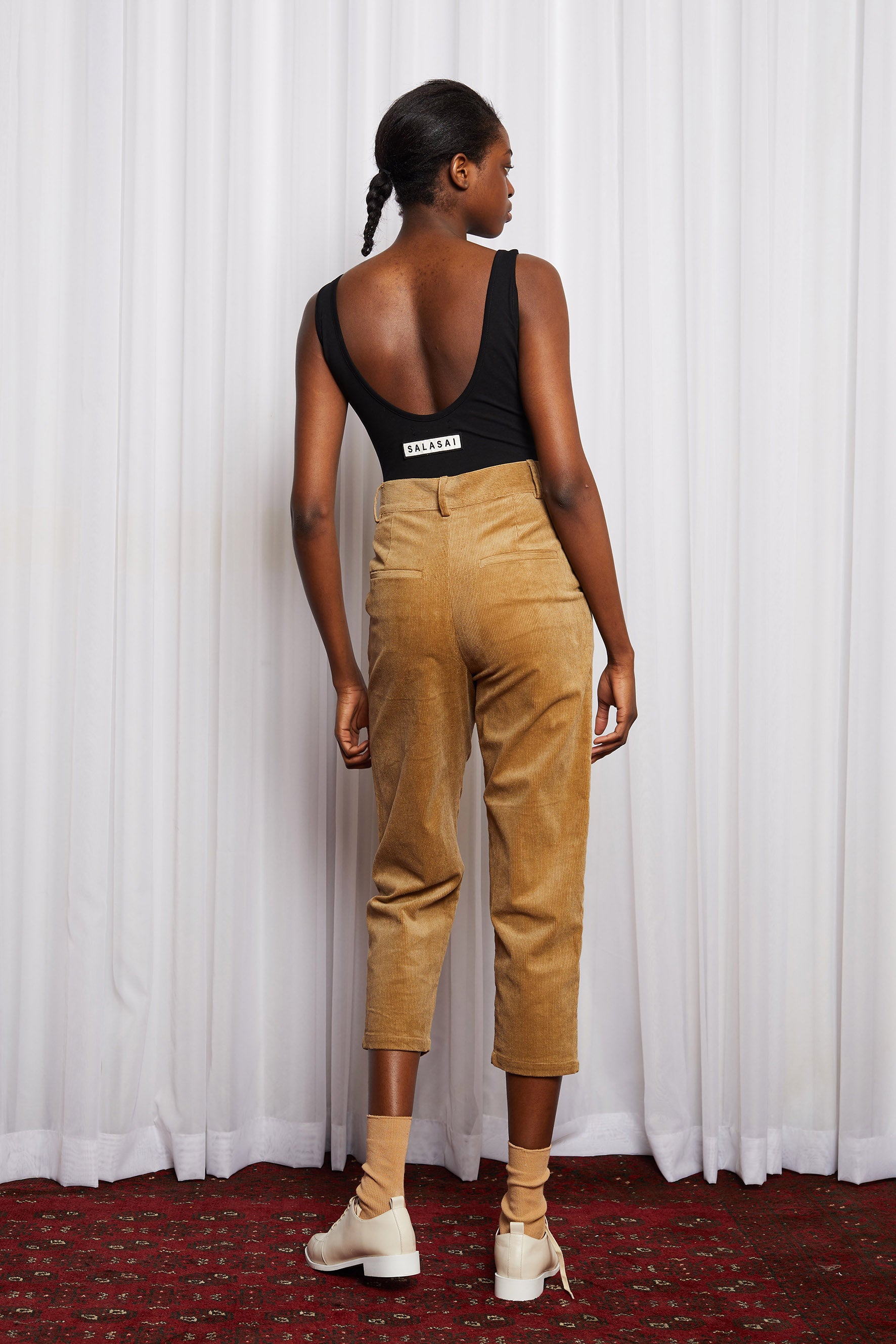 COLD TOWN PANT - BEIGE CORDUROY (SAMPLE)